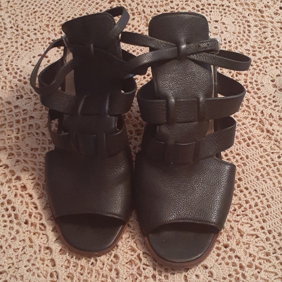 Via Spiga Shoes - Via Spiga chunky heel sandals